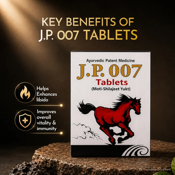 J.P. 007 Ayurvedic Tablets – 120 Tablets