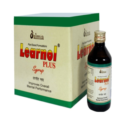 Dalmia Learnol Plus Syrup (Memory Enhancer) 200 ML(pack of 2)