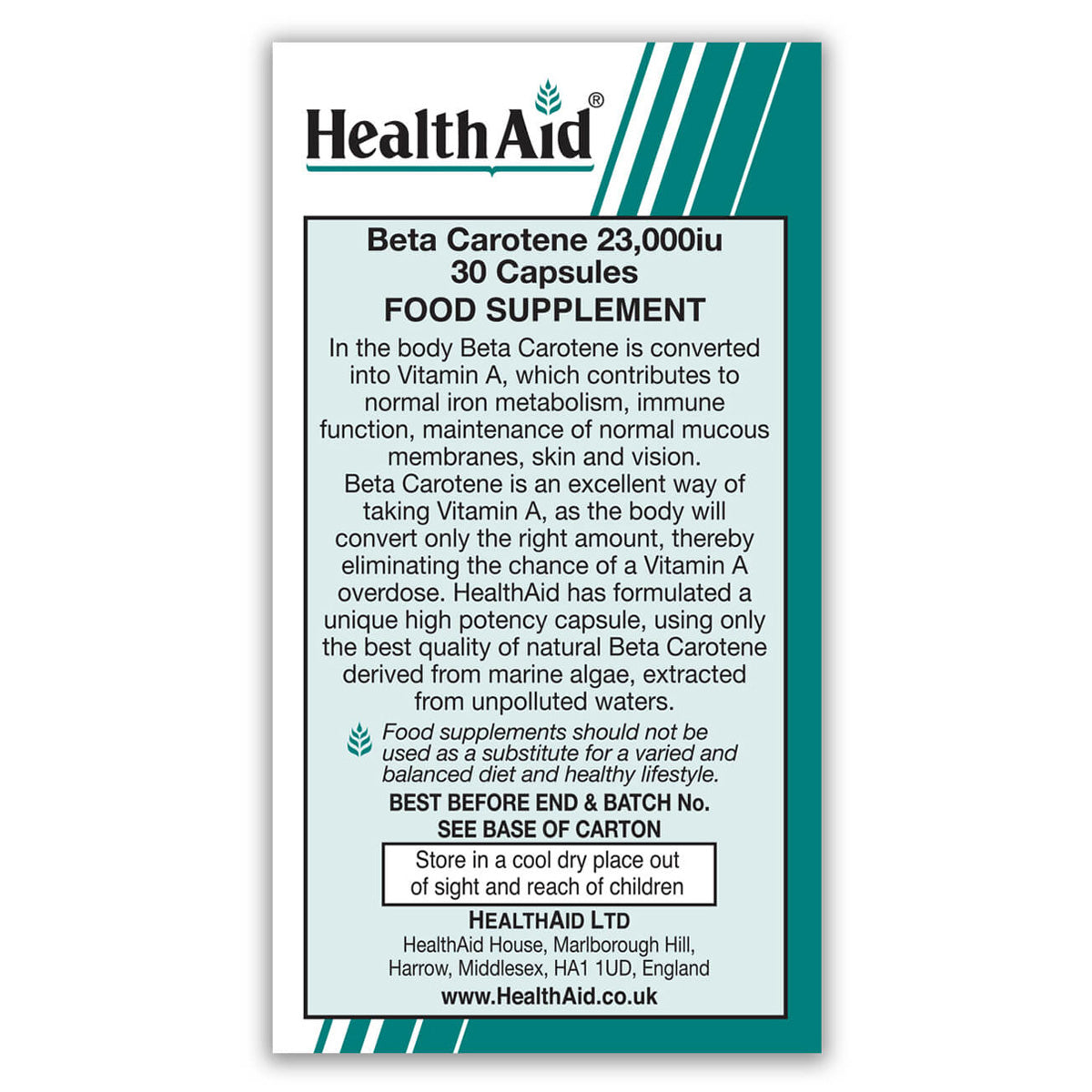 Beta Carotene Capsules