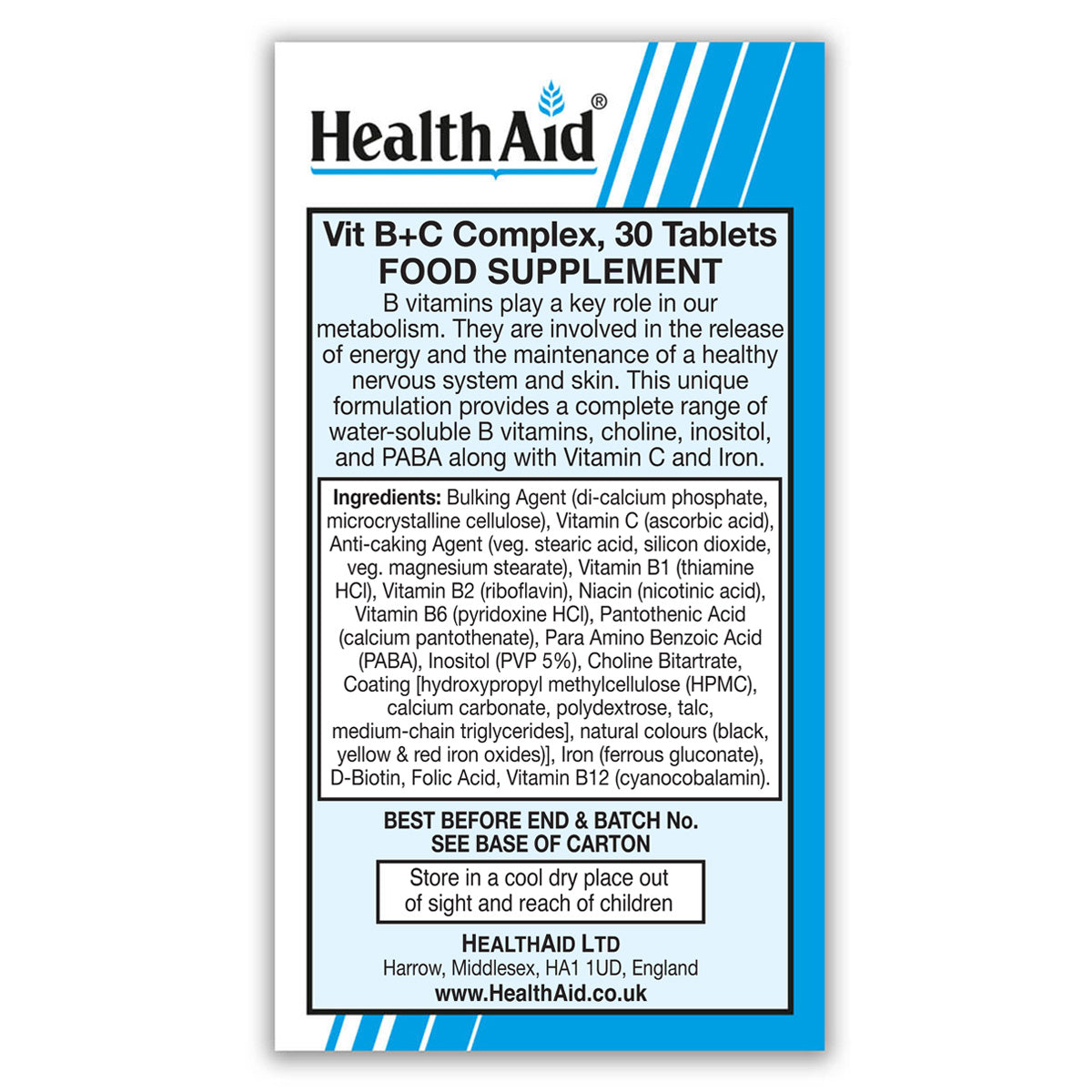 Vit B+C Complex Tablets