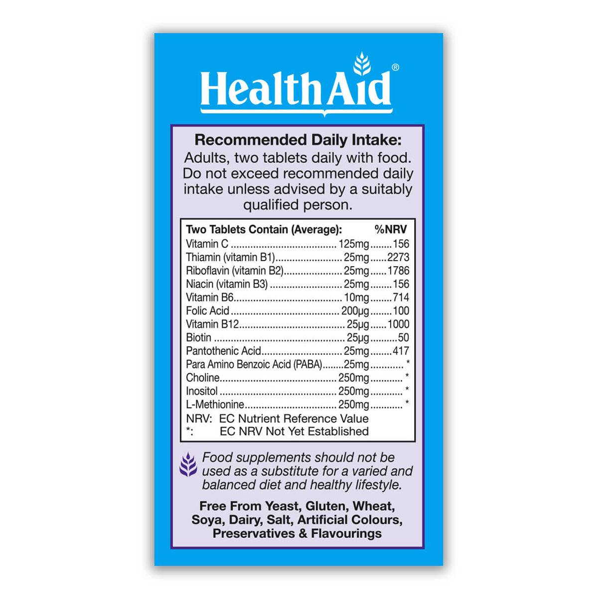 Lipotropics with Vitamins B & C Tablets