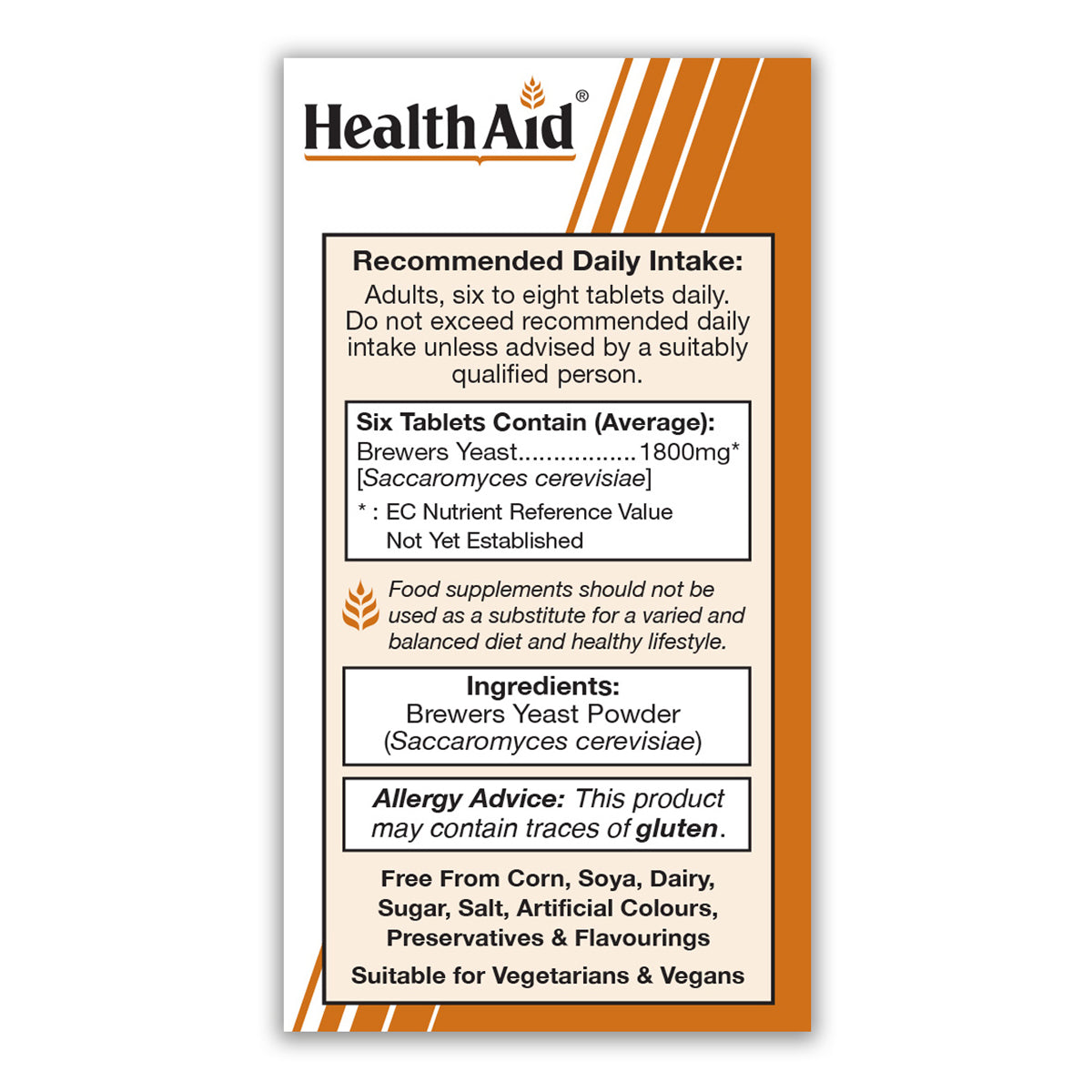 Brewers Yeast Tablets