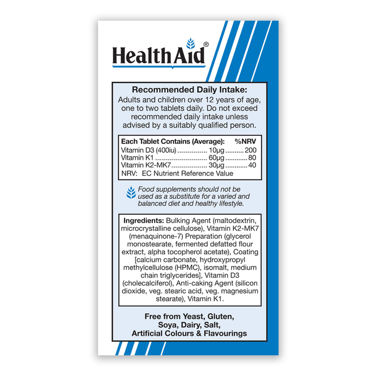Vitamin K Complex +Vit D3 Tablets