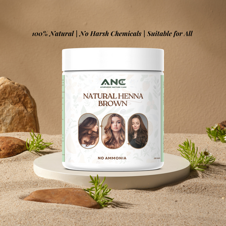 Herbal Natural Brown Henna (No Ammonia) 150 Grams Powder