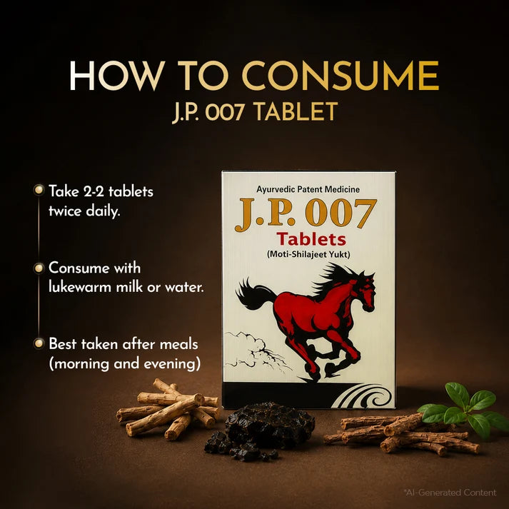 J.P. 007 Ayurvedic Tablets – 120 Tablets
