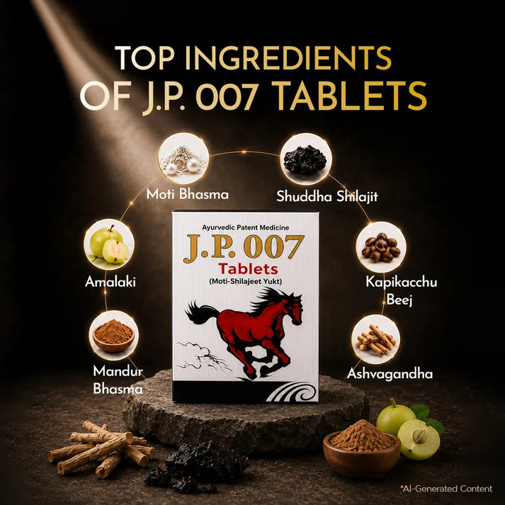 J.P. 007 Ayurvedic Tablets – 120 Tablets
