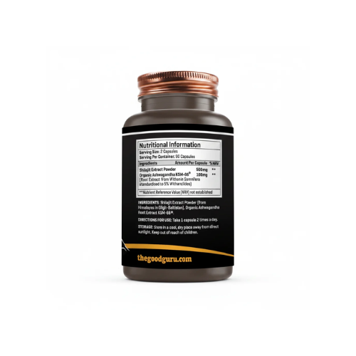 Gold Shilajit + Ashwagandha KSM66