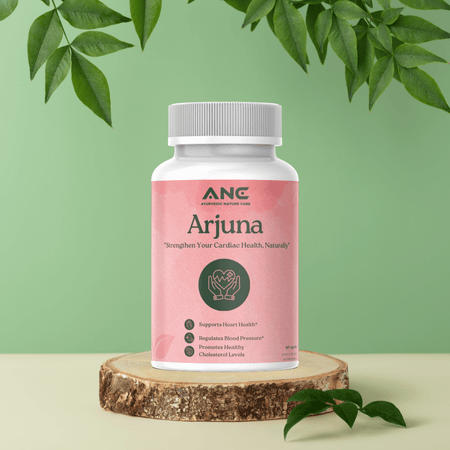 Arjuna Capsules - Herbal Support for Heart Health - Cardiac Wellness - Ayurvedic Nature Care