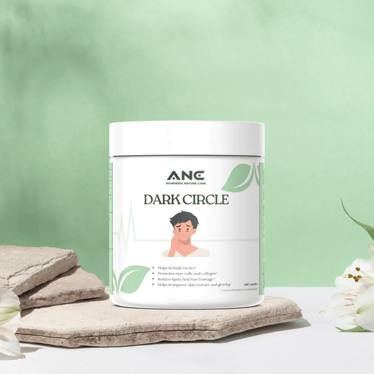 Dark Circles Capsules/Powder (Helps in Dark Circles | Reduce Pigmentation, Spots And Sun Damage | Skin Glowing Drink | No Added Sugar | Vegan) - Ayurvedic Nature Care