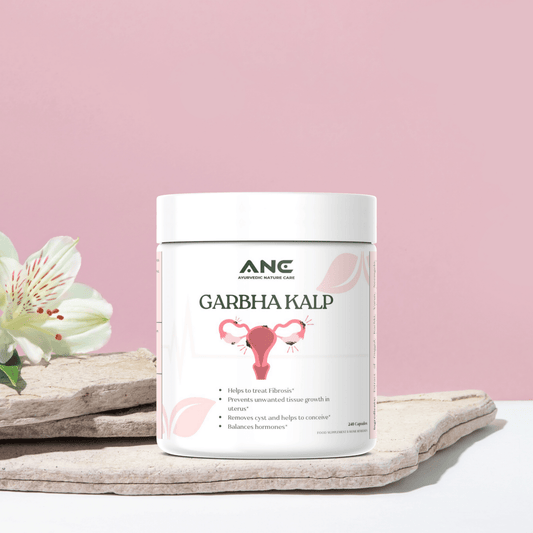 Garbha Kalp Capsules/Powder - Natural Support for Women's Reproductive Health (Cyst Removal and Fibrosis) - Ayurvedic Nature Care