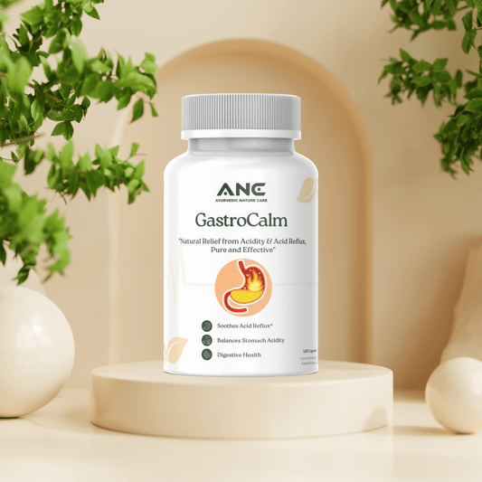GastroCalm (Pitta Sarak) Capsules - Natural Herbal Solution for Acidity Reliever and Acid Reflux - Ayurvedic Nature Care