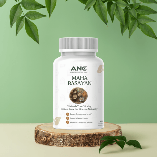 Maha Rasayan Tablets - Natural Herbal Formula for Testosterone Boost and Impotence Treatment - Ayurvedic Nature Care