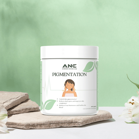 Pigmentation Capsules/Powder - Advanced Herbal Formula for Radiant, Even - Toned Skin (Balances Your Hormones and Purifies the Blood) - Ayurvedic Nature Care
