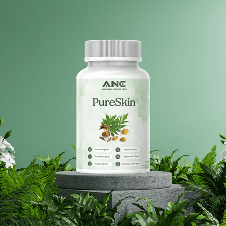 PureSkin Tablets - Natural Formula for All Skin Condition - Ayurvedic Nature Care
